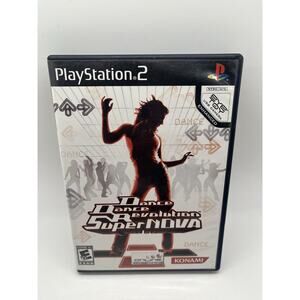 Dance Dance Revolution SuperNova (Sony PlayStation 2, 2006) Complete with Manual